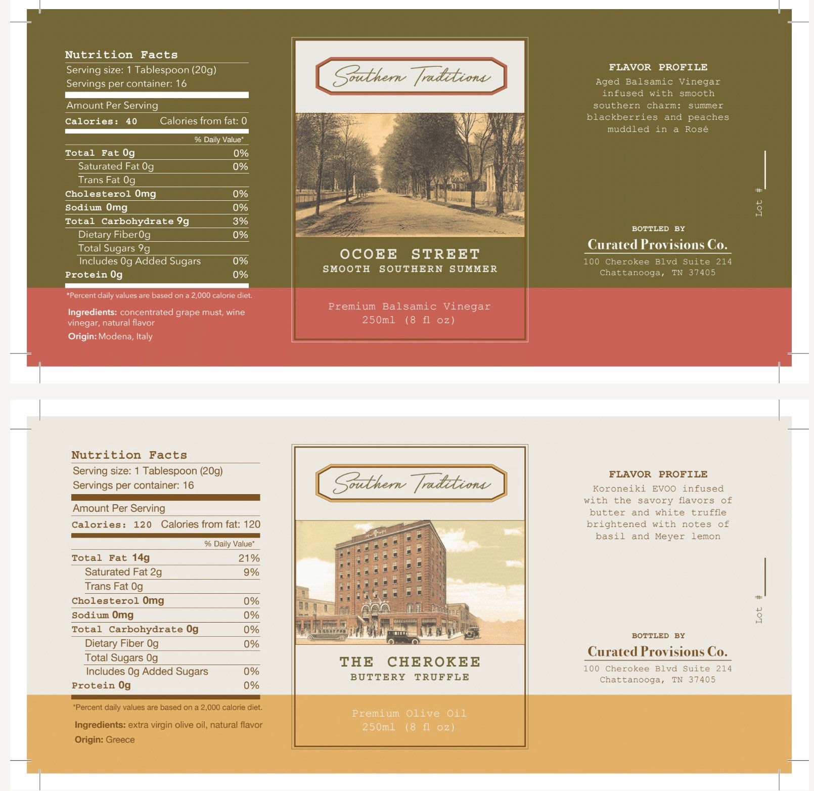 Product label design