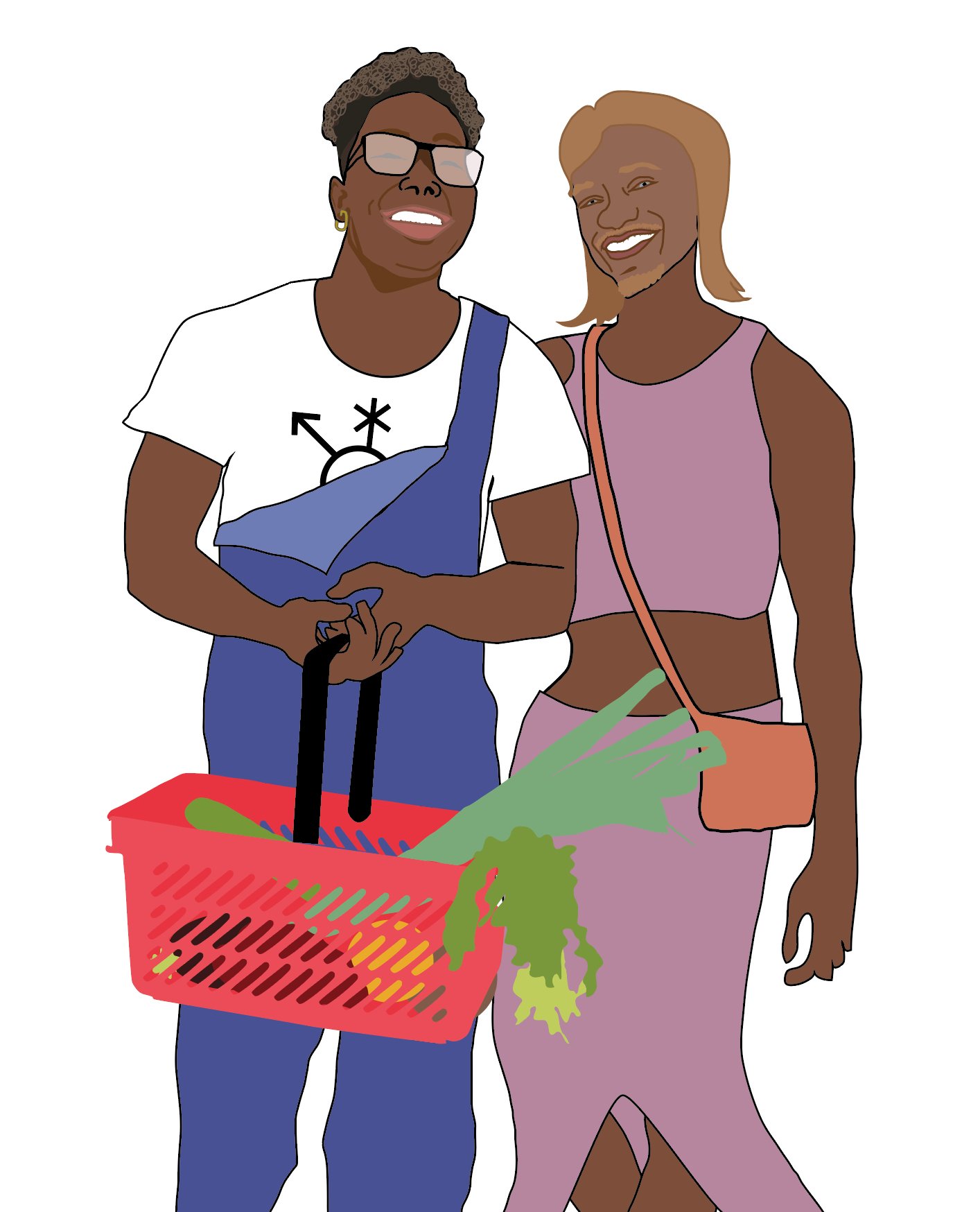 Nonbinary illustration