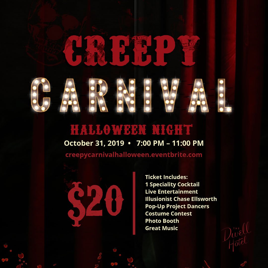 Halloween Party flyer back