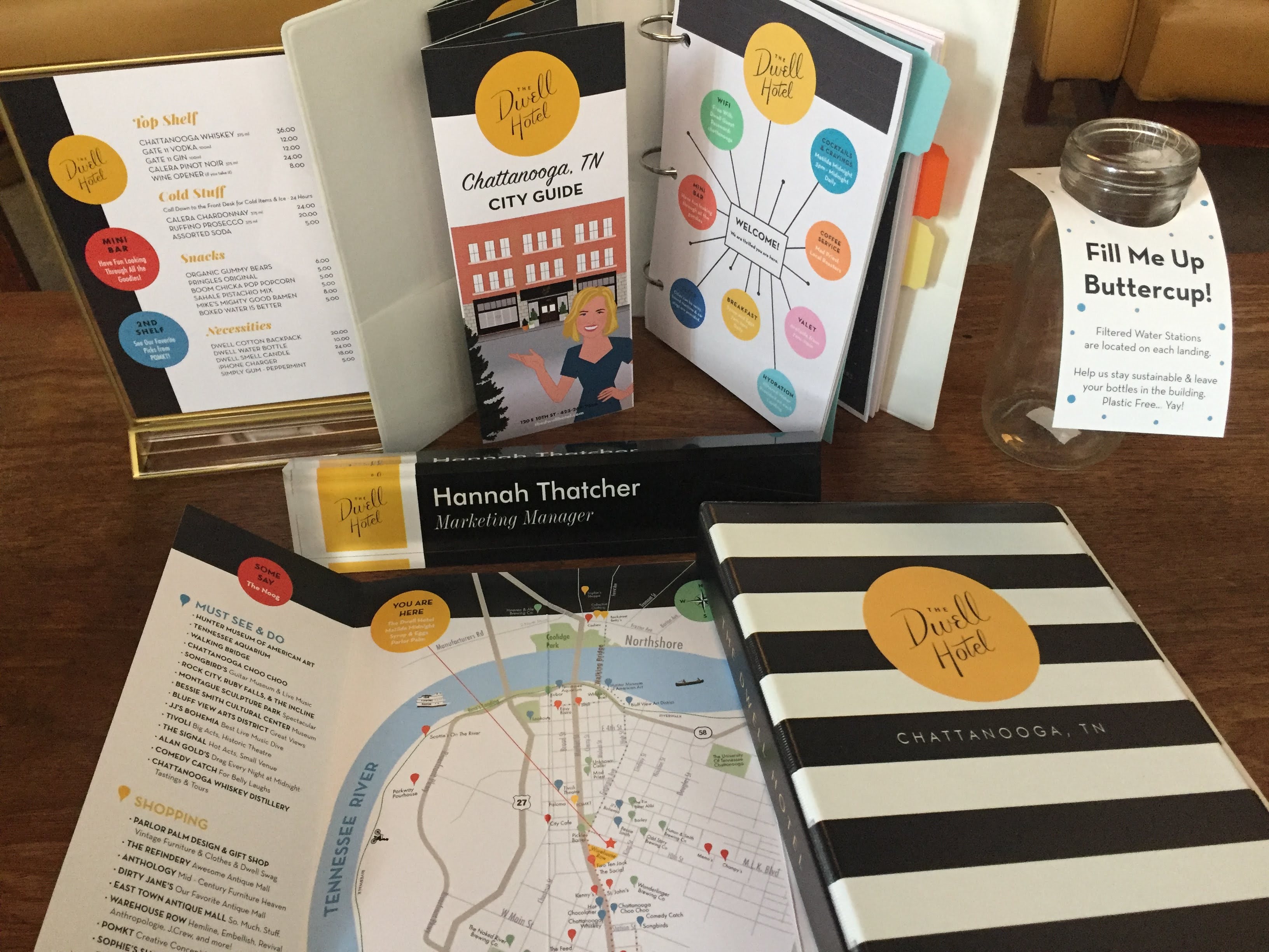 Dwell Hotel collateral