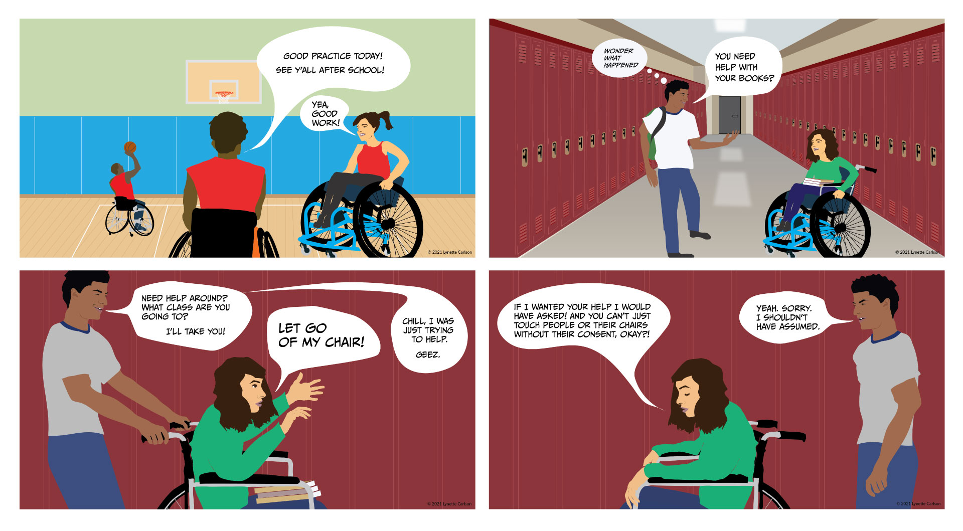 Ableism Comic Strip