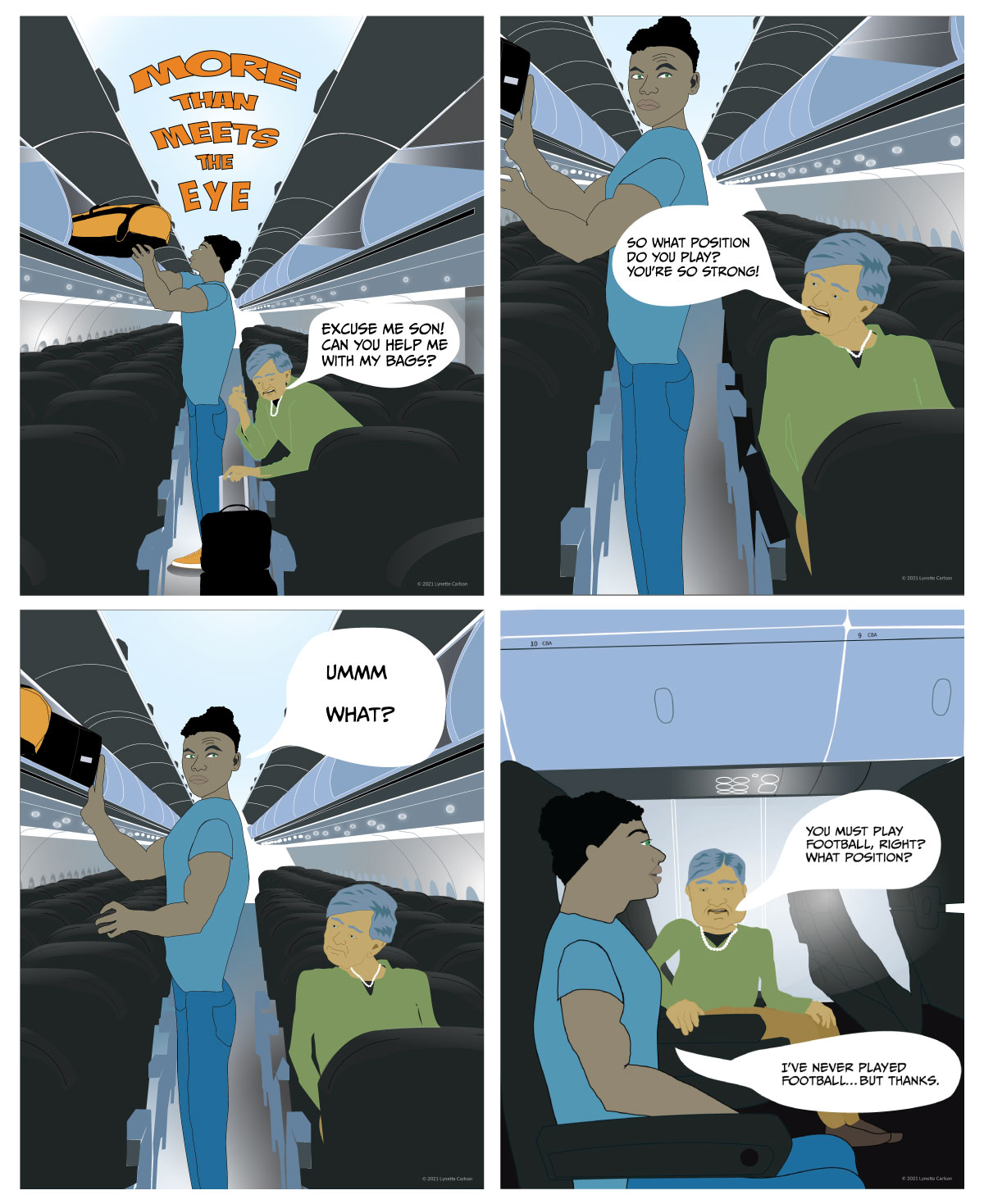 Stereotype Comic Strip